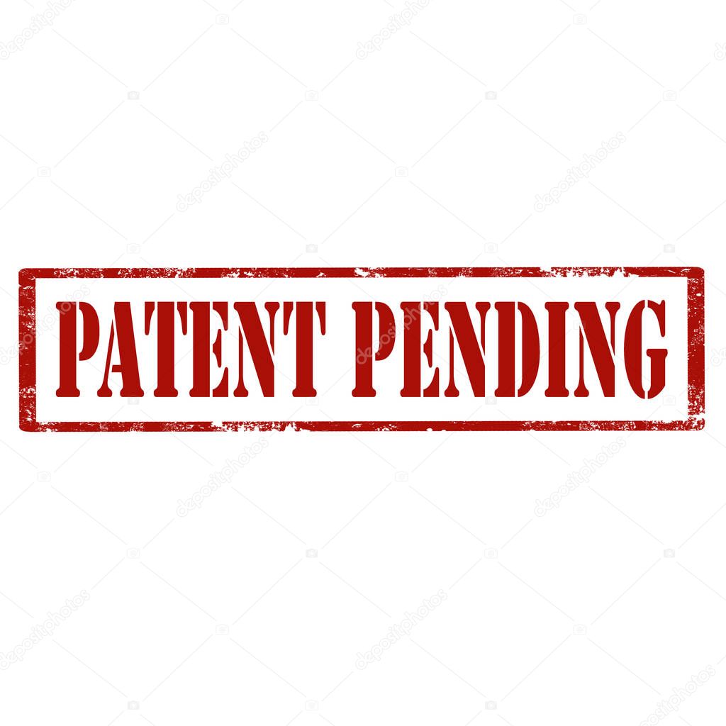 Patent Pending-stamp