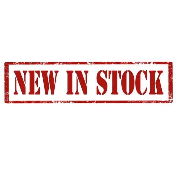 New In Stock — Stock Vector