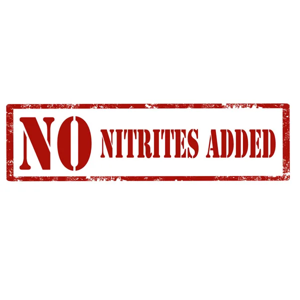 No Nitrites Added — Stock Vector