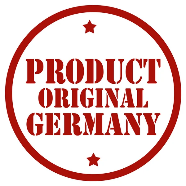Producto Original Alemania — Vector de stock