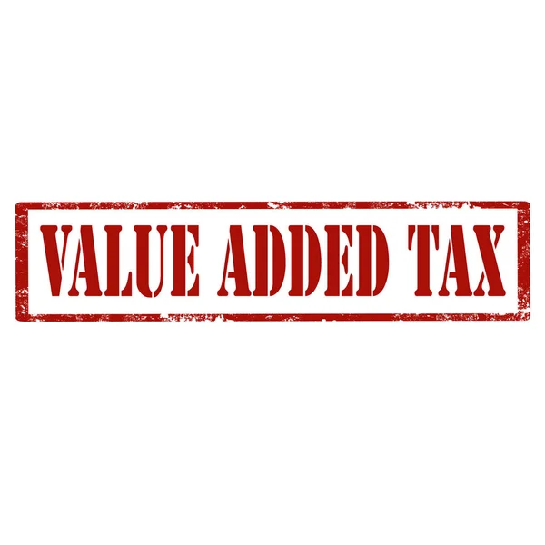 Imposto sobre o valor acrescentado — Vetor de Stock