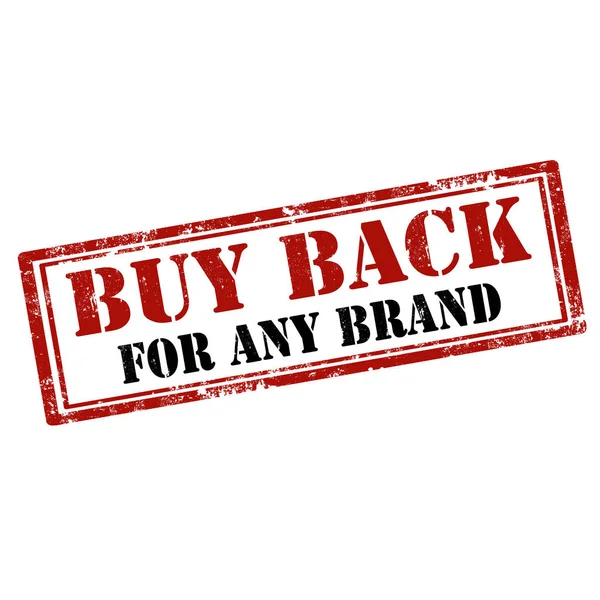 Comprar Back-stamp — Vetor de Stock