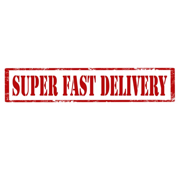 Super Fast Delivery — Stock Vector