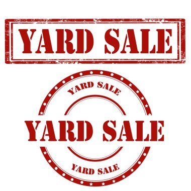 Bahçe satışı damgası