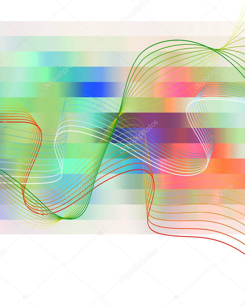 Abstract futuristic modern background with lines