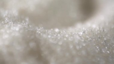 Beyaz şeker makro tam Hd