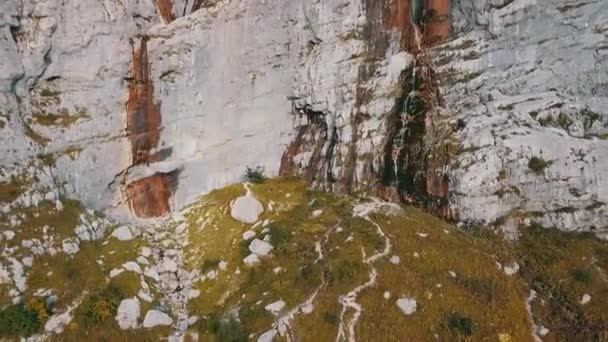 美しい滝の空撮 — ストック動画