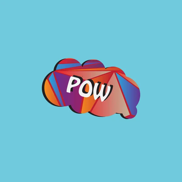 Doku etiket tasarlamak. Pop Art vektör çizim. 