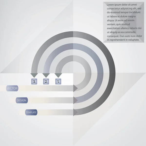Arka plan. Sunum, istatistik veya iş için vektör iş şablonu. Creative Infographic konsepti.