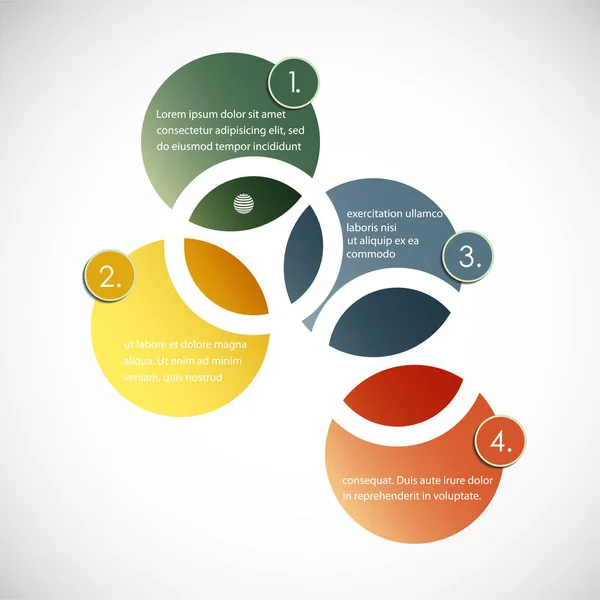Arka plan. Sunum, istatistik veya iş için vektör iş şablonu. Creative Infographic konsepti.