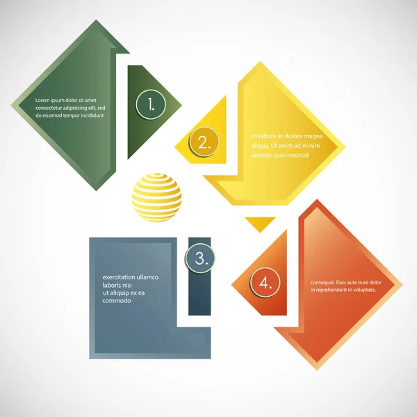 Arka plan. Sunum, istatistik veya iş için vektör iş şablonu. Creative Infographic konsepti.