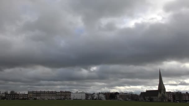 시간 경과입니다. 아름 다운 구름. — 비디오