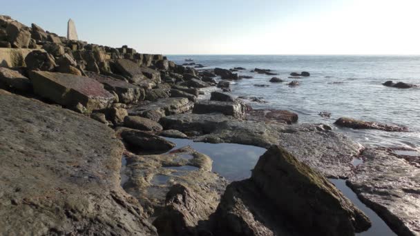 Portland. Costa de pedra . — Vídeo de Stock