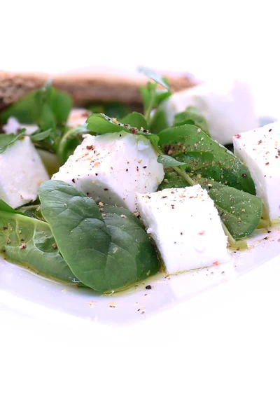 Feta-Käsesalat — Stockfoto