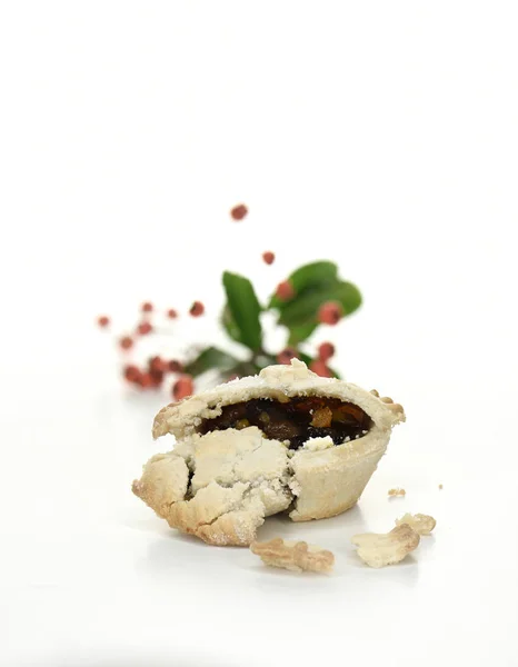Festive Mince Pie — Zdjęcie stockowe