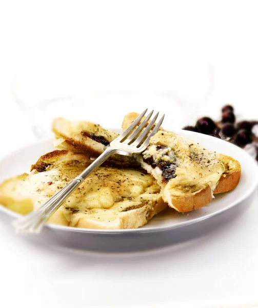 Cheese on Toast — Stock Photo, Image