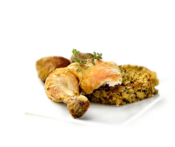 Pollo asado Comida — Foto de Stock