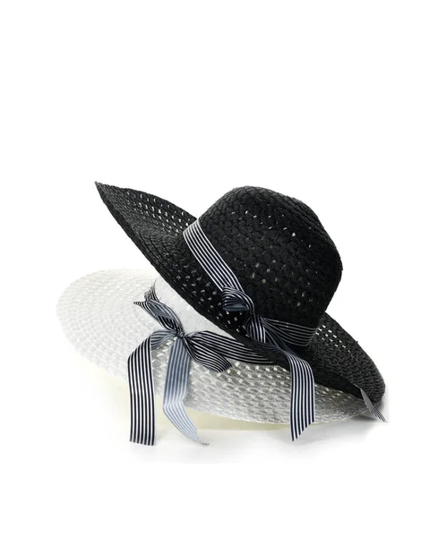 Dámské šaty klobouky — Stock fotografie