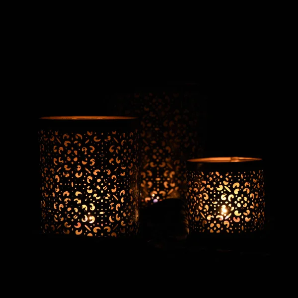 Seizoensgebonden kaarsen afbeelding — Stockfoto