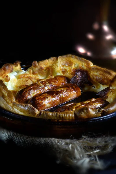 Toad In The Hole — Stock Photo, Image