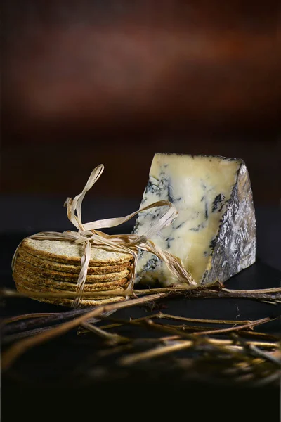 Rustykalne Blue Cheese — Zdjęcie stockowe