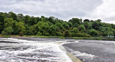 River Trent Weir II clipart