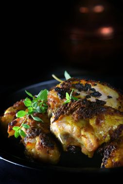 Izgara tavuk Barbekü