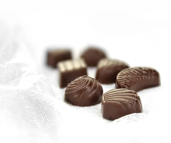 Dark Liqueur Chocolates II — Stock Photo, Image