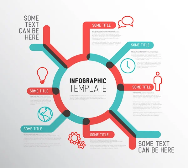Infographic rapor şablonu