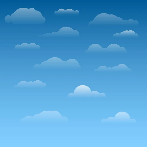 云与光倾斜度 — 图库矢量图片