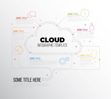 Infographic rapor şablonu