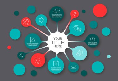 Infographic rapor şablonu