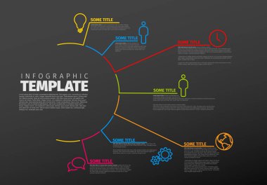  çok amaçlı Infographic şablonu