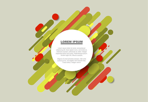 абстрактный фон из линий
