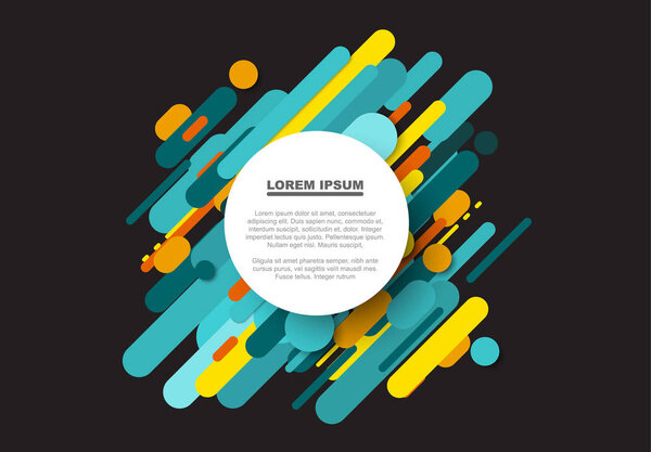 абстрактный фон из линий
