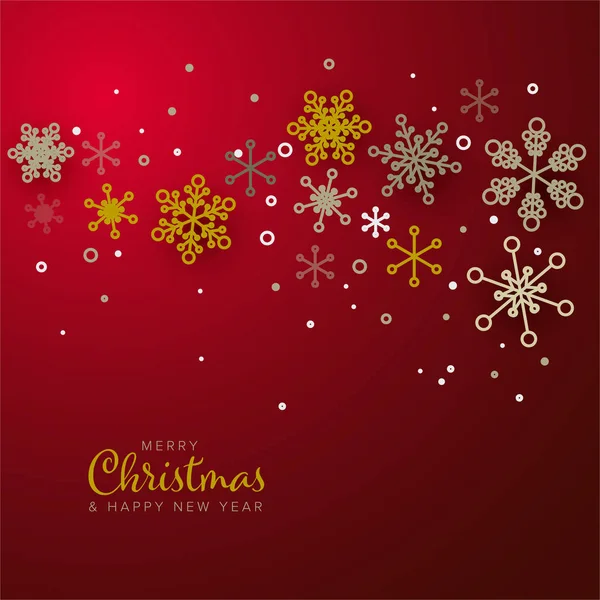 Carte de Noël simple rétro — Image vectorielle