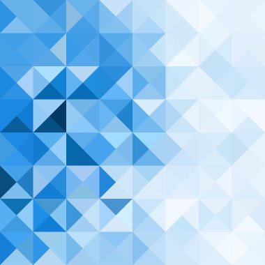 Şaşırtıcı tasarımınız için soyut geometrik mavi arka plan.