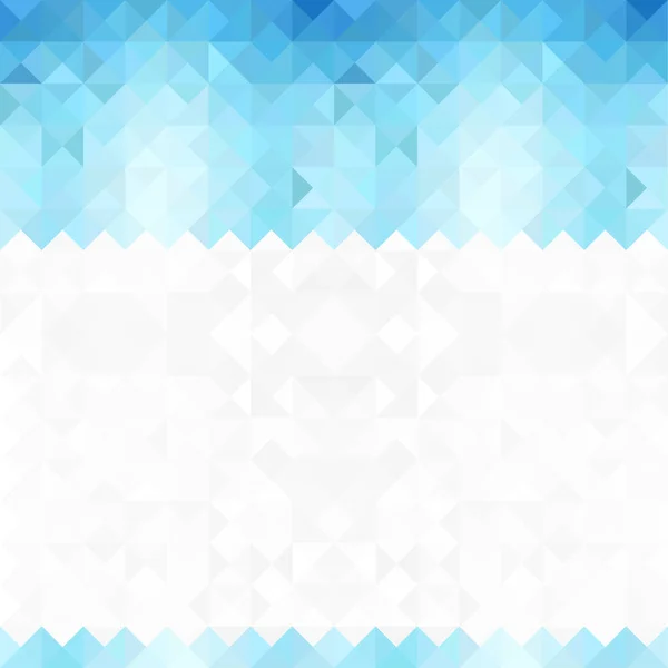 Fundo branco azul geométrico abstrato para o seu banner feriados festivos ou cartão . — Vetor de Stock