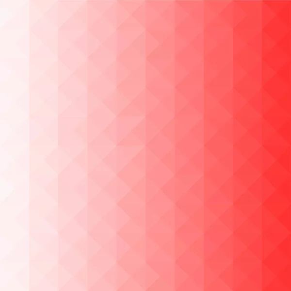 Röd abstrakt geometrisk triangualar bakgrund — Stock vektor