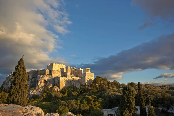 La Acrópolis de Atenas — Foto de Stock