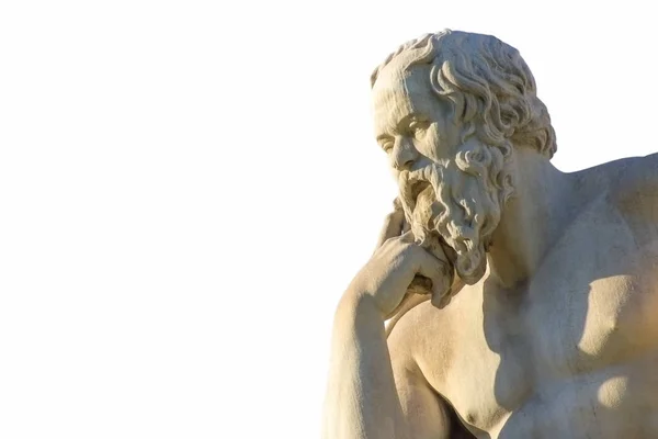 El filósofo griego Sócrates — Foto de Stock