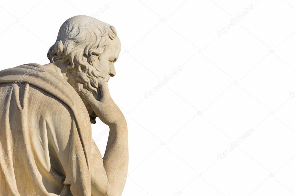 Greek philosopher Socrates