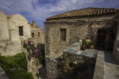 Güzel antik kenti Monemvasia