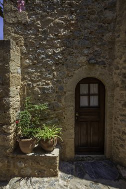 Güzel antik kenti Monemvasia