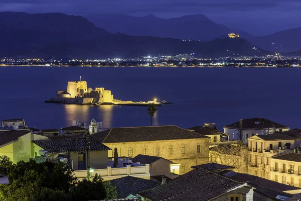 Yukarıdan Nafplio şehir