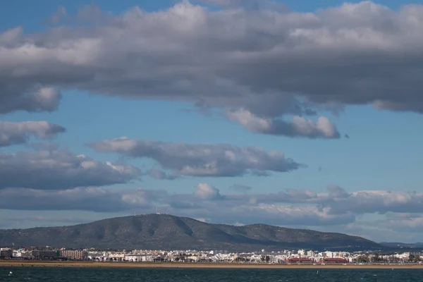 Olhao horizonte de paisagem — Fotografia de Stock