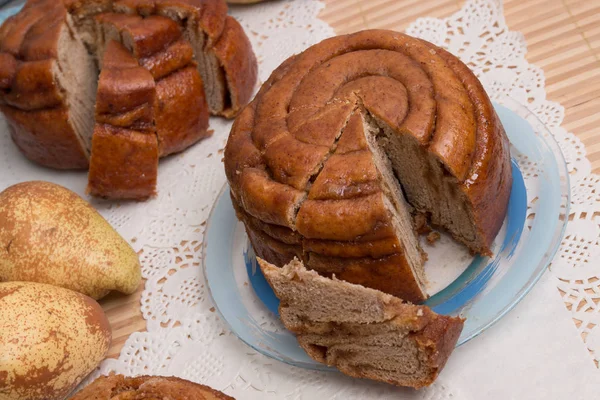 Famous Portuguese folar cakes — Stock Photo, Image