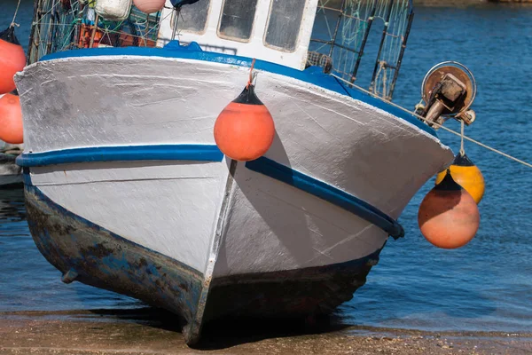 Barco de pesca em Fuseta — Fotografia de Stock