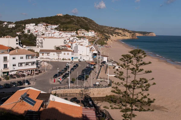 Pueblo costero de Salema — Foto de Stock