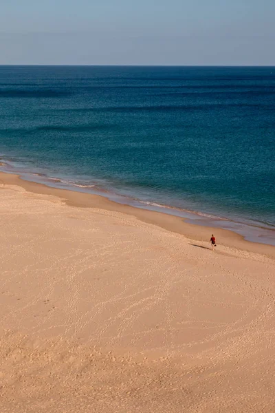 Weißer Sandstrand — Stockfoto